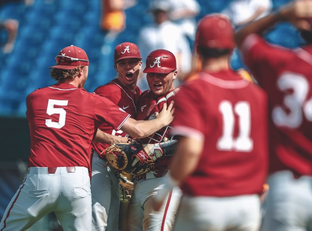 Alabama baseball eliminated from SEC Tournament, Tide await