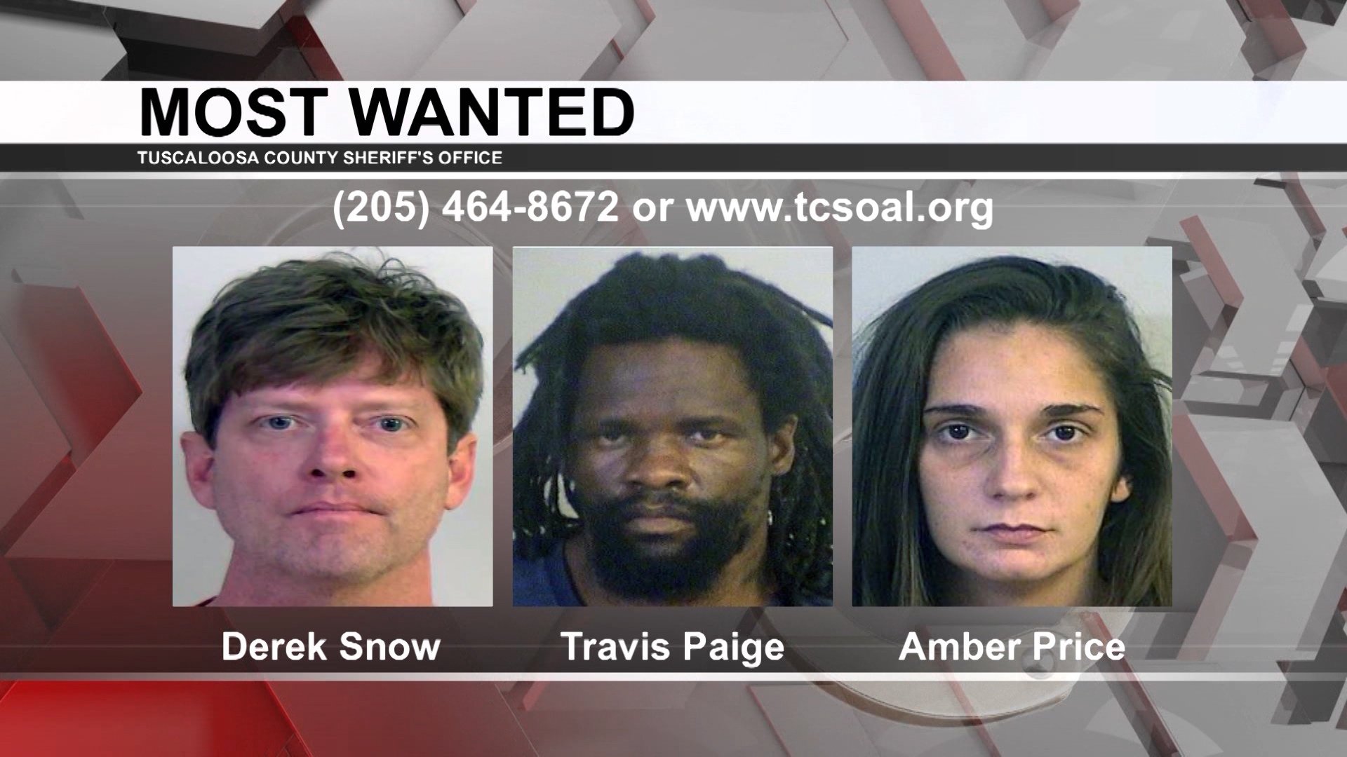 Tuscaloosa’s Most Wanted: Sept. 8, 2021 - WVUA 23