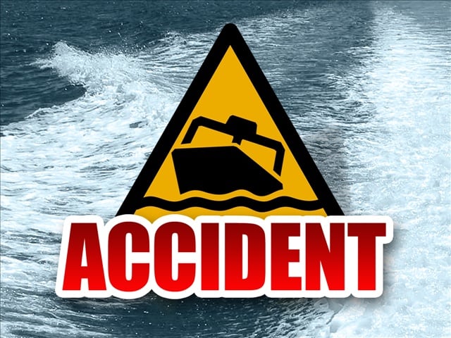 Boat accident