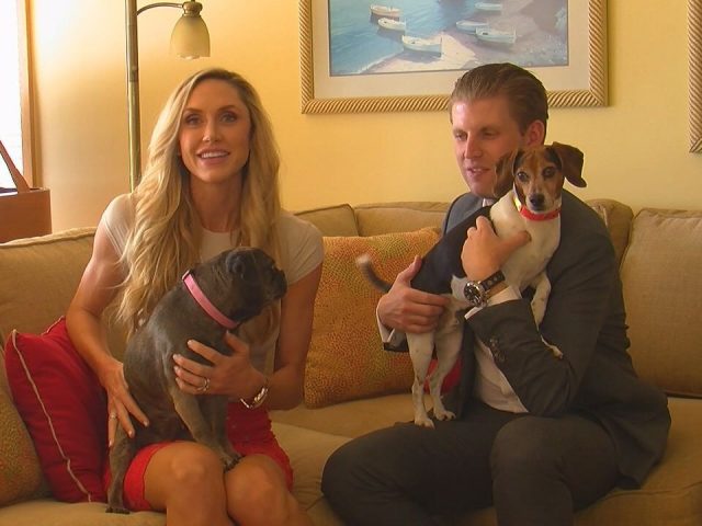 Lara and Eric Trump