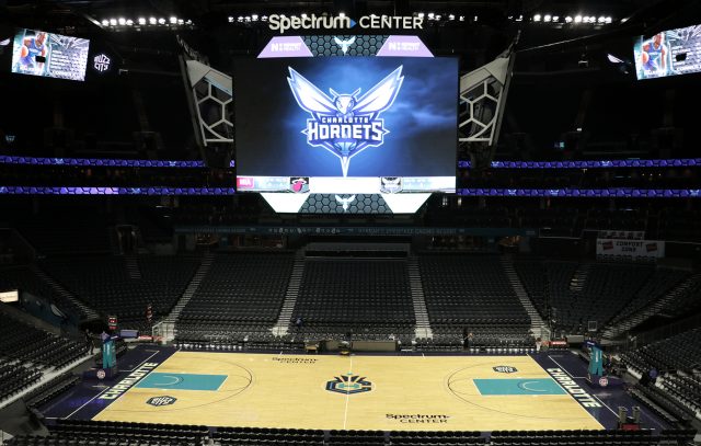 Hornets unveil new court design