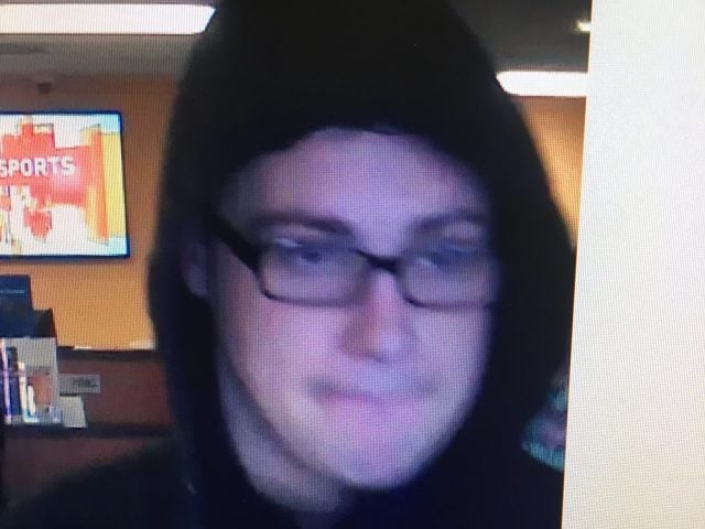 Surveillance photo of PNC Bank robbery suspect (Photo: Brunswick Co. Sheriff's Office)