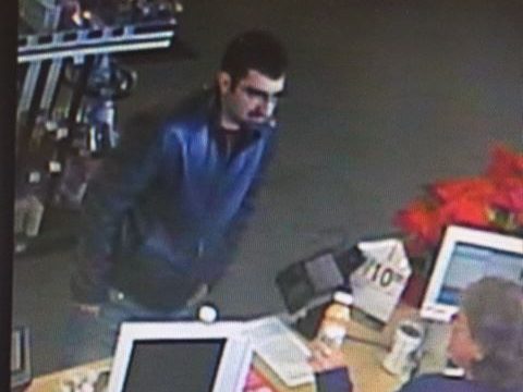 Surveillance photo of suspect at CVS in Sunset Beach (Photo: Sunset Beach Police)