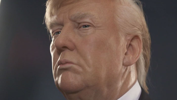 Donald Trump Wax Figure