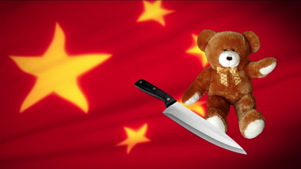 Chinese children stabbed