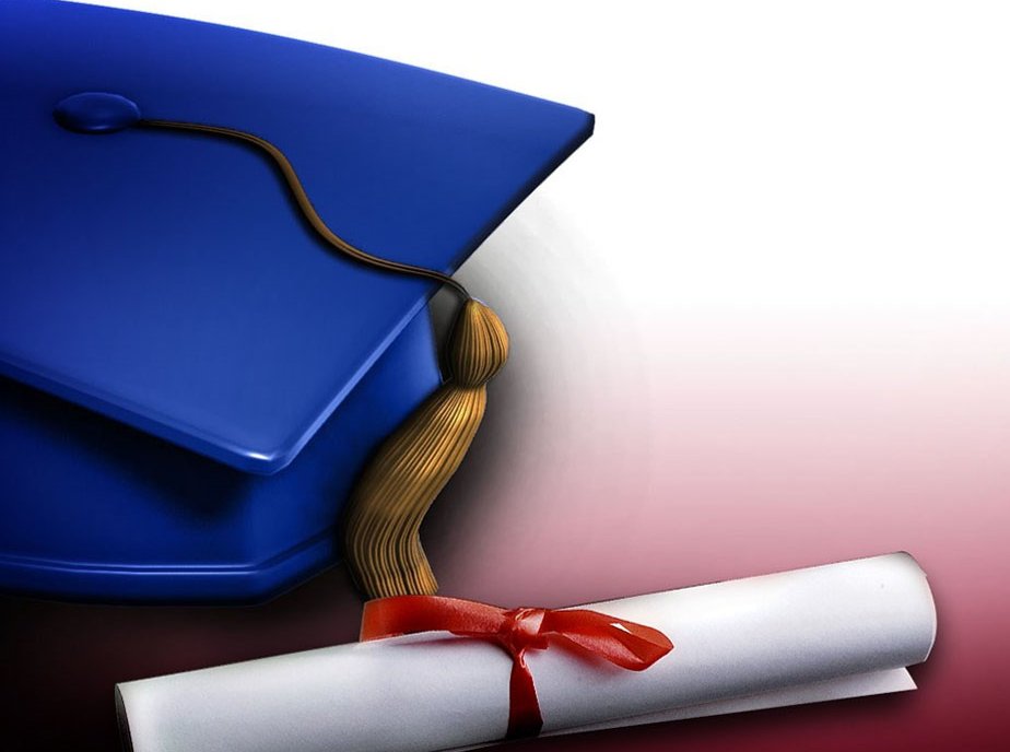 Graduation hat diploma