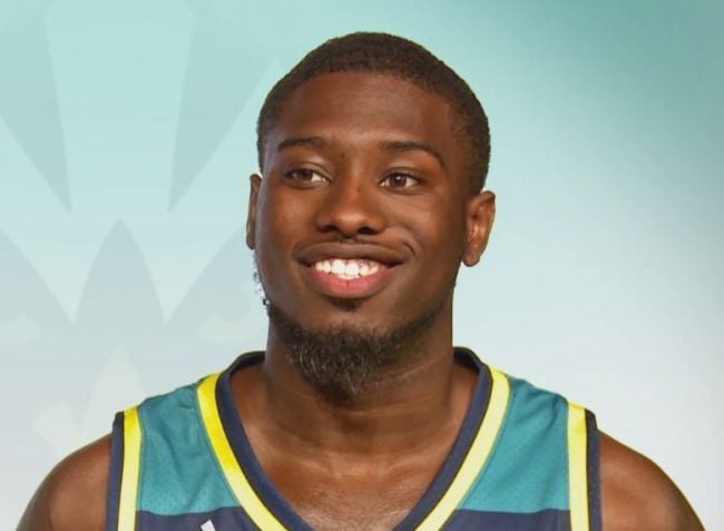 Ambrose Mosley UNCW Seahawks Mens Basketball team UNC-Wilmington UNC Wilmington Wings Up