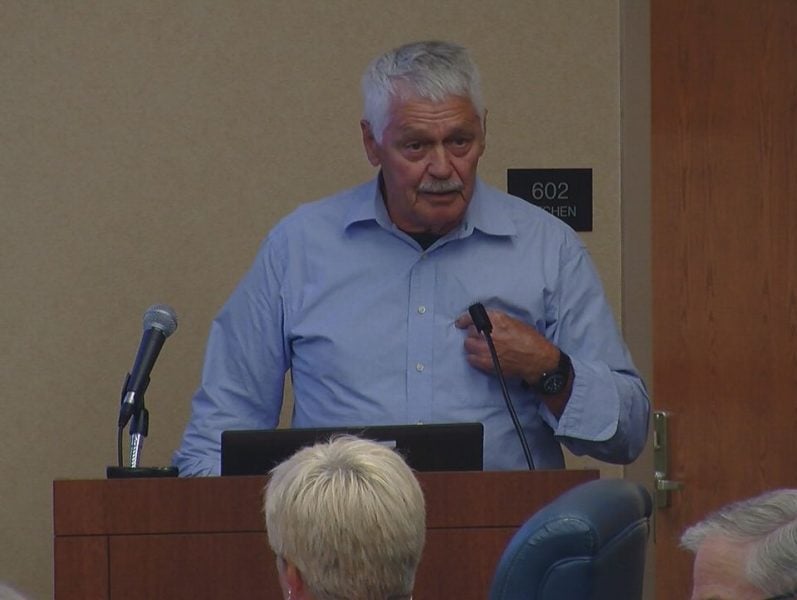 Former Wilmington Mayor Harper Peterson spoke about GenX concerns during the public comment portion of the CFPUA Board meeting on June 14