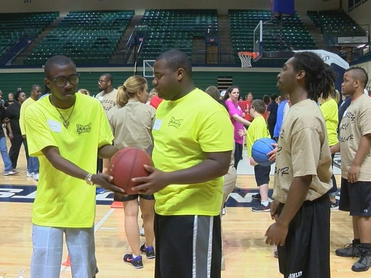 Special Olympics Basketball Skills Day at UNCW