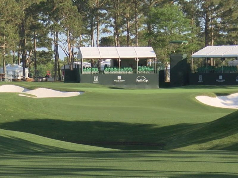 The 15th hole at Eagle Point Golf Club. (Photo: WWAY)