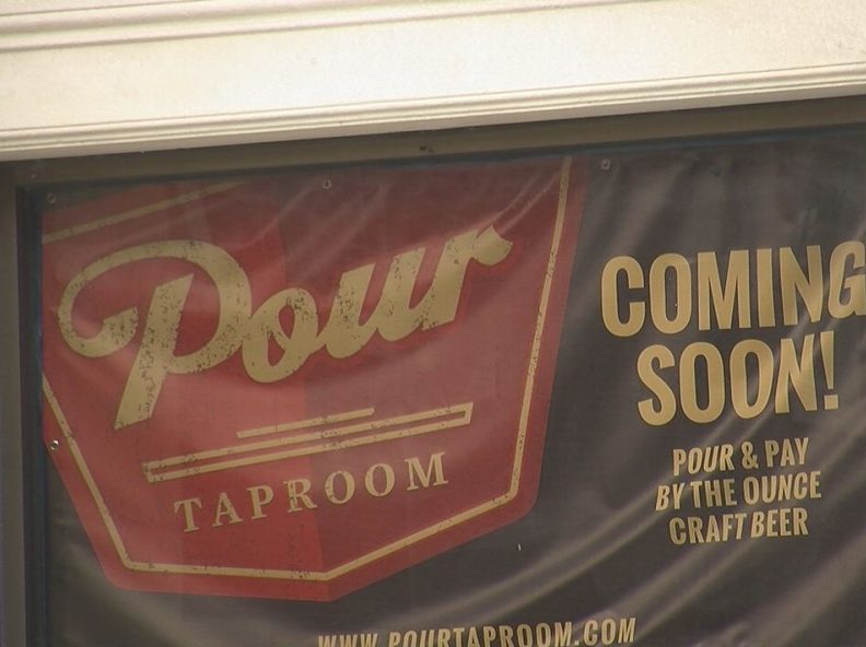 Pour Taproom is one of many bars to open in the next few months in Downtown Wilmington.