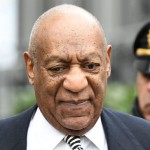 Bill Cosby is seen leaving the Montgomery County Court House after a hearing on April 3