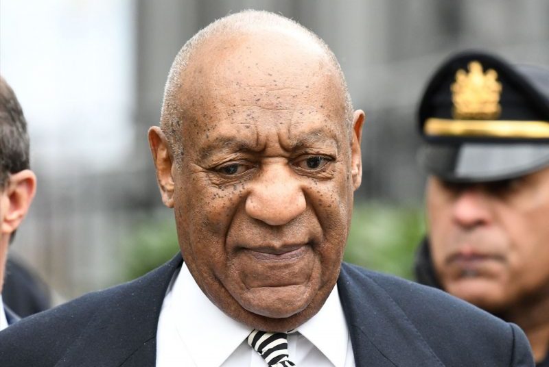 Bill Cosby is seen leaving the Montgomery County Court House after a hearing on April 3