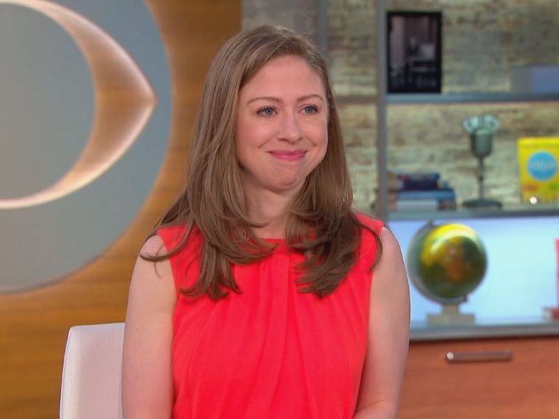 Chelsea Clinton appears on "CBS This Morning" on April 4