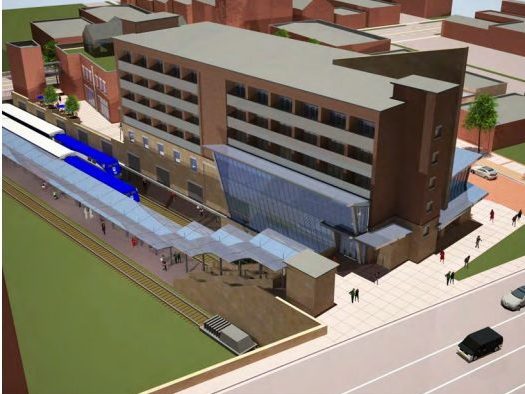 Downtown Transfer Center Concept Renderings