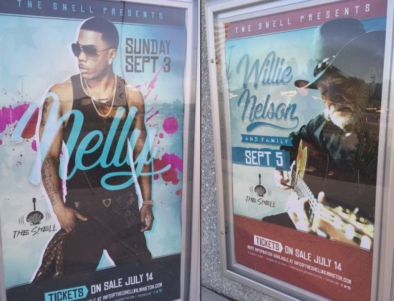 Full House Productions announced a Nelly and Willie Nelson concert at The Shell and started selling tickets on June 14