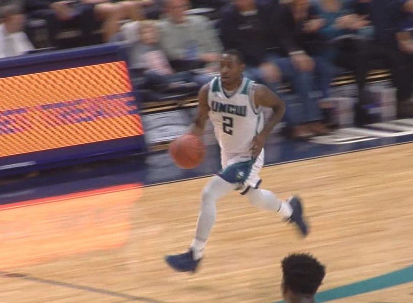 JaQuel Richmond UNCW Seahawks Basketball NCAA