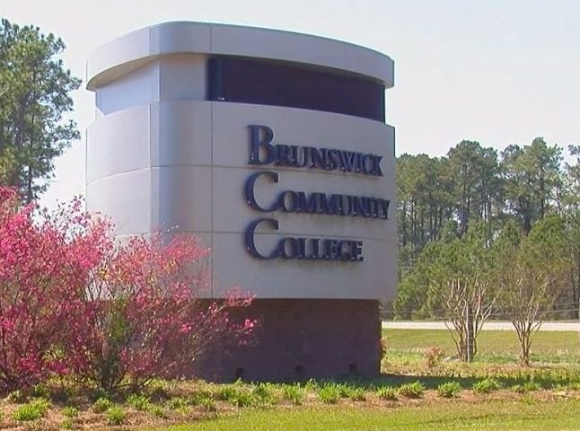 Brunswick Community College sign