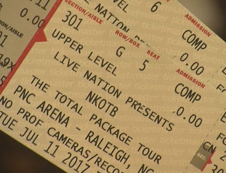 Kimberly Stewart was given a pair of tickets after a local radio station heard her story. She is going to the New Kids on the Block concert in Raleigh on July 11