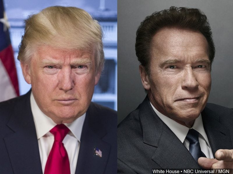 Donald Trump Arnold Schwarzenegger