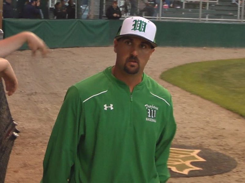 T.J. Spivey coached West Brunswick's baseball team from 2015 to 2017. (Photo: John Rendleman/WWAY)