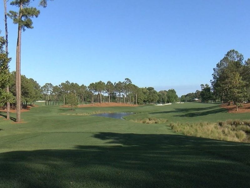 The 14th hole at Eagle Point Golf Club. (Photo: WWAY)