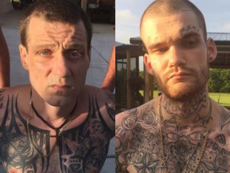 Donnie Rowe and Ricky Dubose were caught in Tennessee on June 14