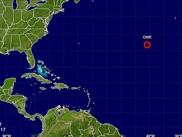 Subtropical Depression One formed on April 19