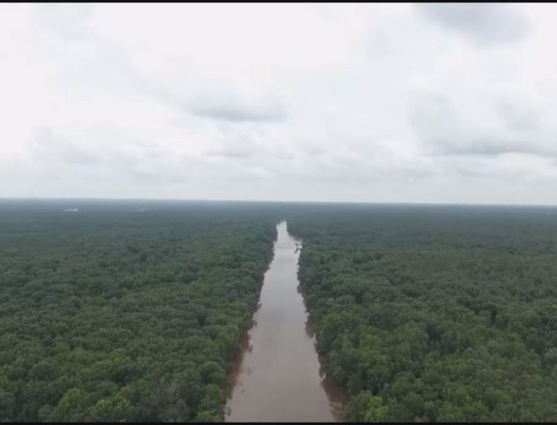 An overhead view of the Cape Fear river this year. GenX continues to be a concern as we head into the new year.