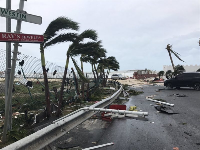 Hurricane Irma left behind massive damage when it hit St. Martin on Sept. 6