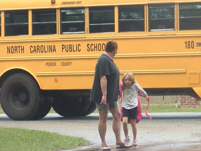 Lainee Ackermann was dropped off at her bus stop when her parents were no there to pick her up. The bus driver was supposed to bring the girl back to school.
