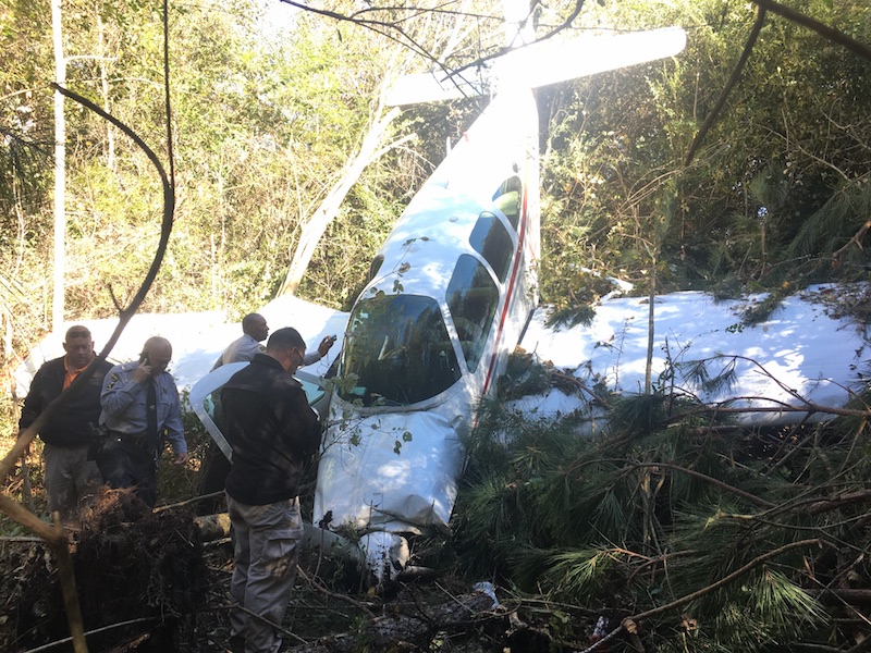 A small plane crashed in Columbus County on Oct. 31