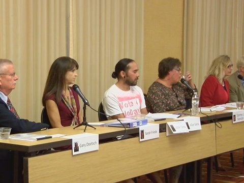 Candidates for Carolina Beach Town Council meet for a forum on Oct. 3