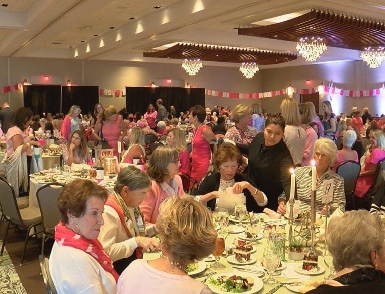 Hundreds gathered in the Wilmington Convention Center for the 20th Annual Pink Ribbon Luncheon on October 5