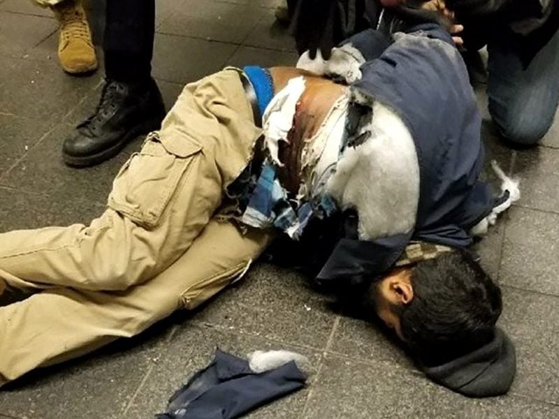 Police arrested Akayed Ullah after they say he set off a bomb strapped to him in the New York City subway on Dec. 11