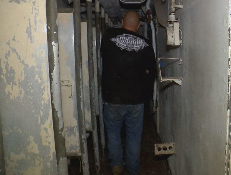 The positively paranormal team looks through the restricted section of the U.S.S Battleship North Carolina to find spirits.