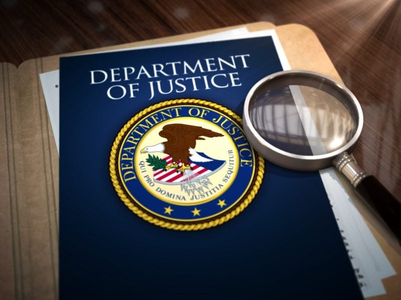 Department of Justice file investigation