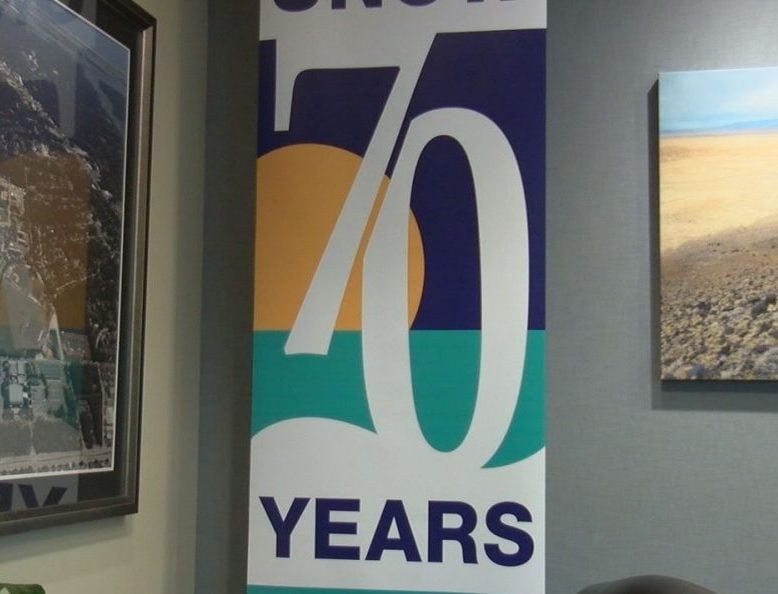 One of many banners at UNCW