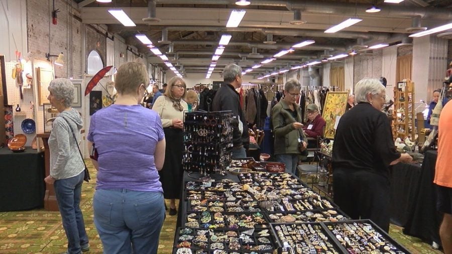 Hundreds of people showed up to the Coastline Convention Center this weekend for the antique show.