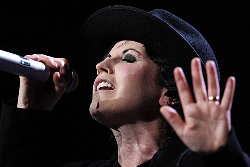 Singer Dolores O'Riordan performs on March 26