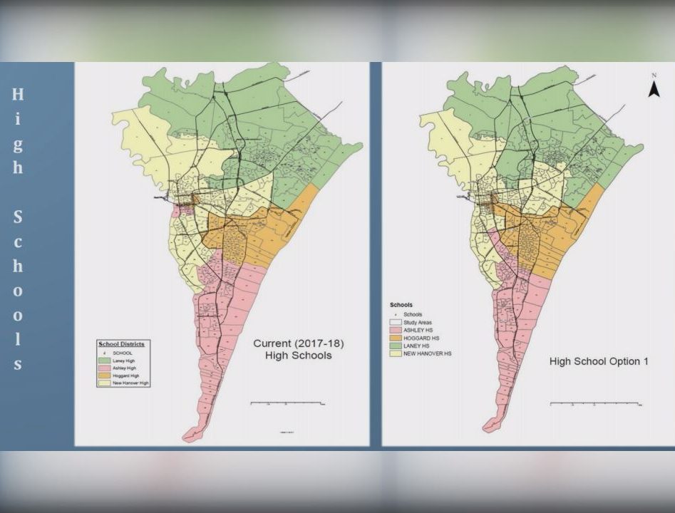 New Hanover County Board of Education approves option to proceed with proposed high school redistricting plan (Photo: New Hanover County Schools)