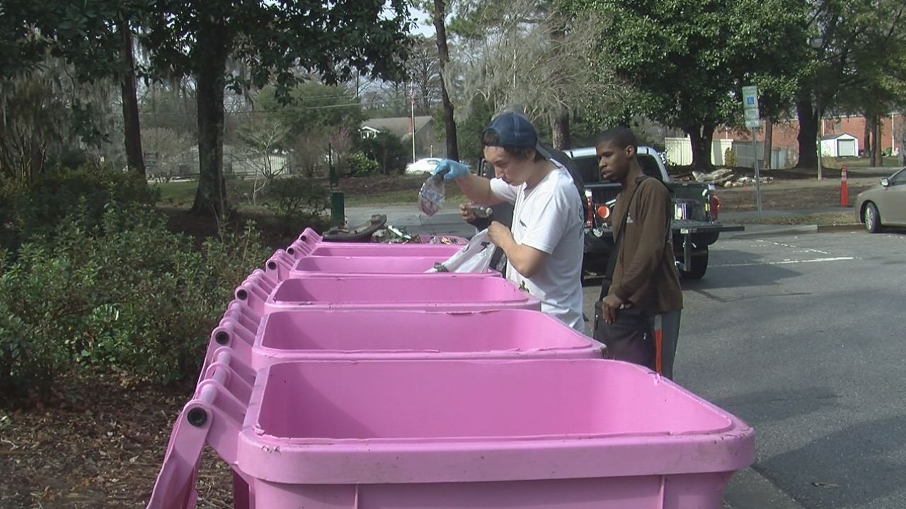 Cape Fear River Watch, volunteers clean up trash at Greenfield Lake ...