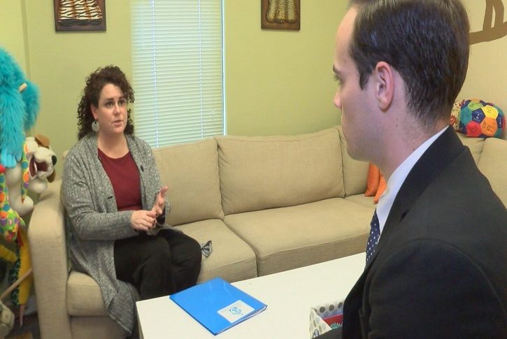 Carousel Center Executive Director Amy Feath speaks with WWAY on Feb. 27