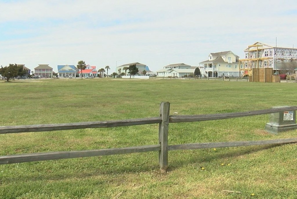 The open plot of land next to the Museum of Coastal Carolina will be the home of the new park.