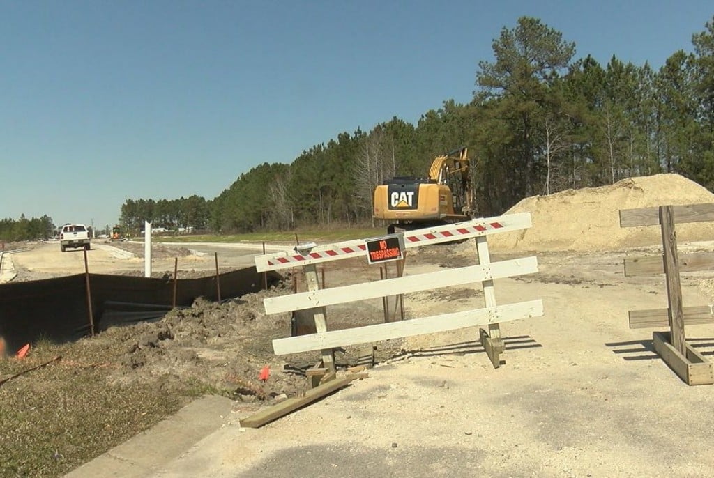 Ploof Road remained closed to traffic in Leland on March 15