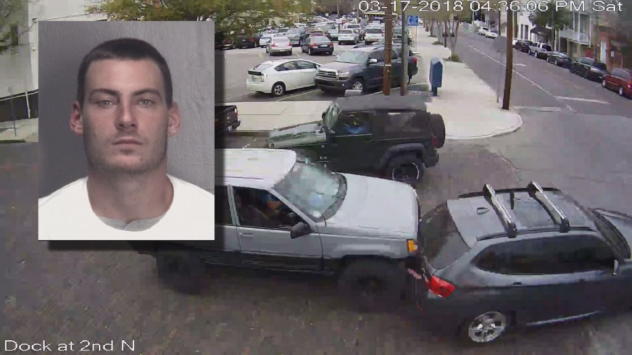 Wilmington man arrested for allegedly hitting car with baby inside ...