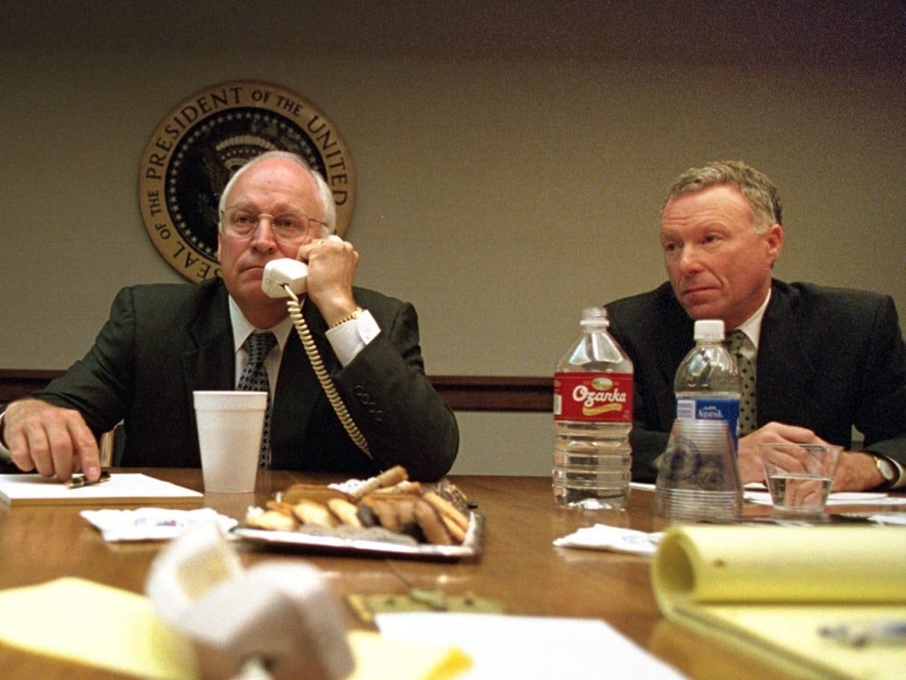 Vice President Dick Cheney and aide Scooter Libby on Sept. 11