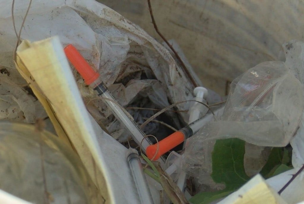 During the cleanup