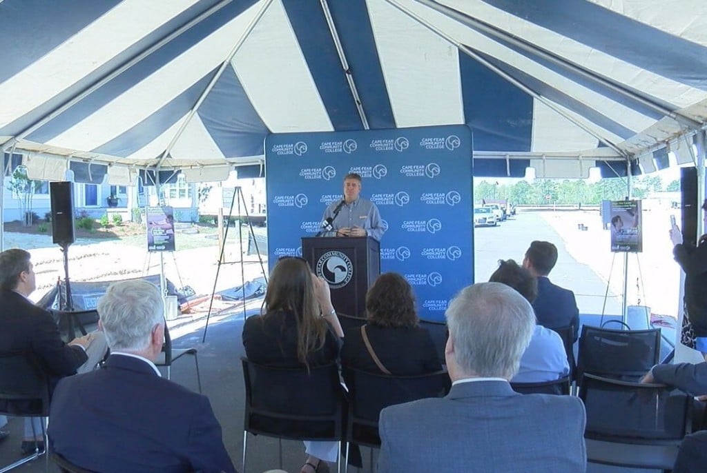 CFCC announced a new partnership with the Wilmington-Cape Fear Home Builders Association. It includes a two week training program aimed at helping local construction needs.