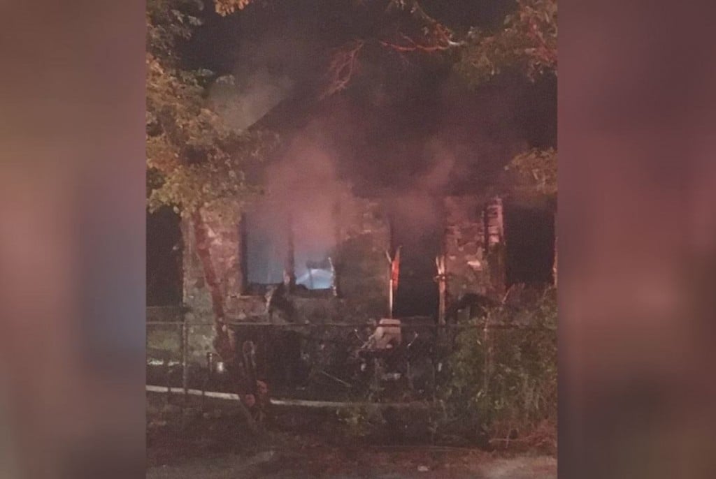 Fire on Sumter Avenue on April 21